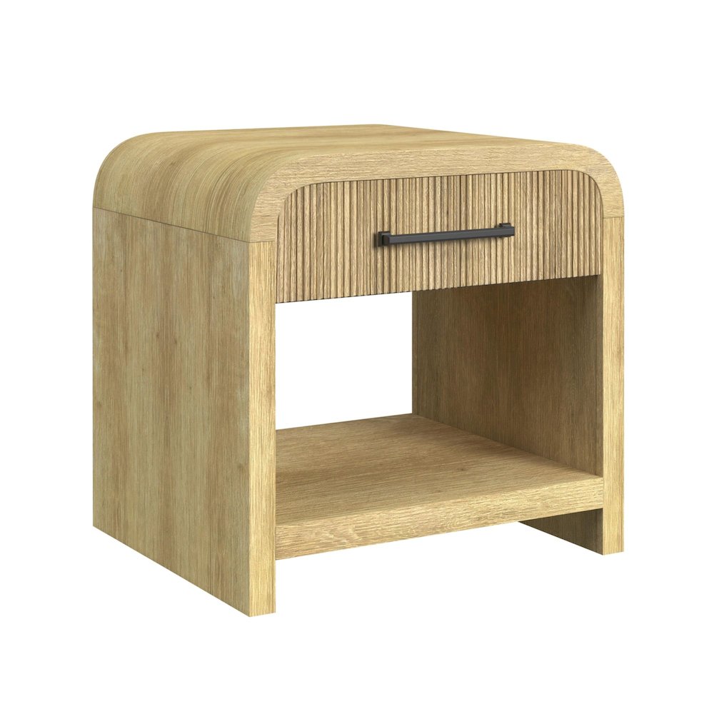 Woodridge 2PC Occasional Table Set in Natural-Coffee Table & End Table