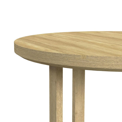 Ridgemont Round Dining Table in Natural
