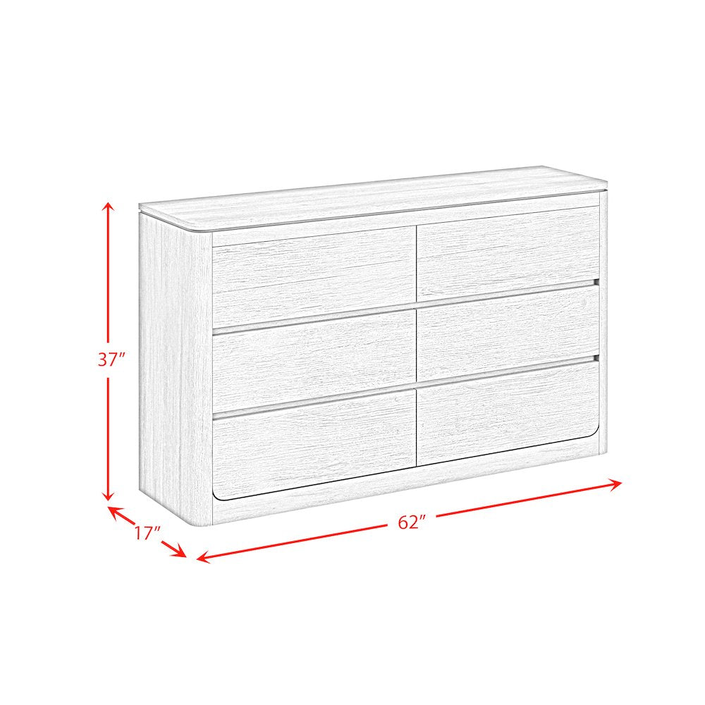 Camelot Dresser in Black