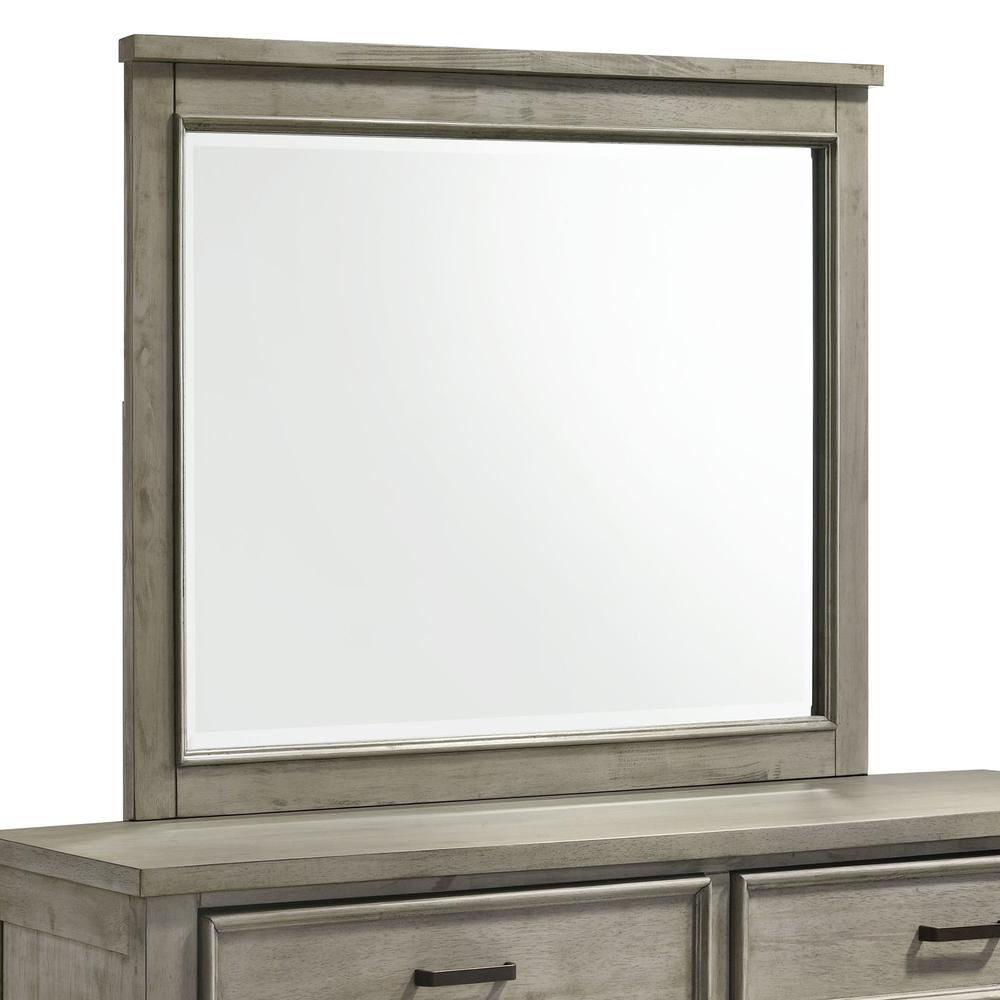 Damen Queen Storage 5PC Bedroom Set in Drift Grey