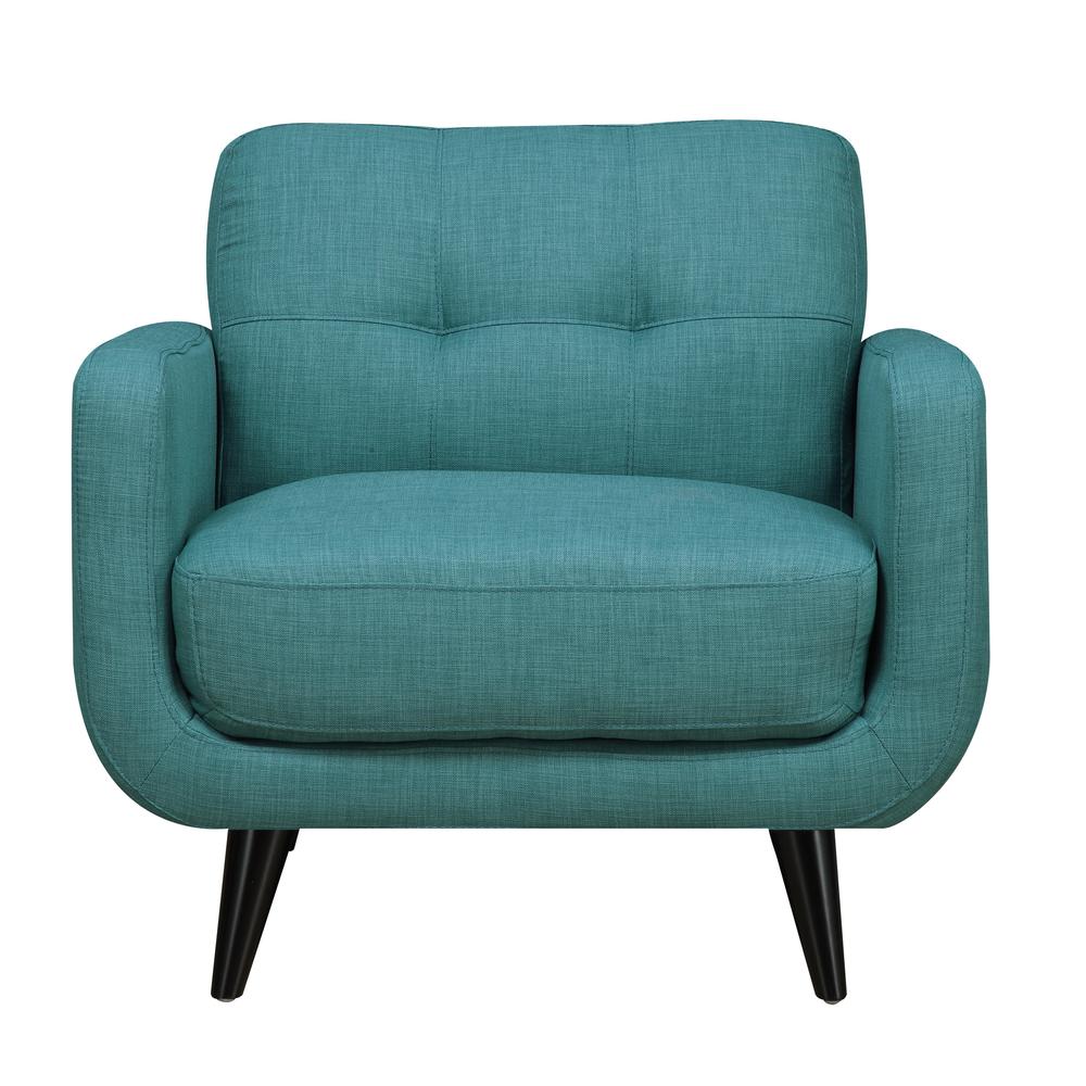 Hailey Sofa & Chair Set in Teal