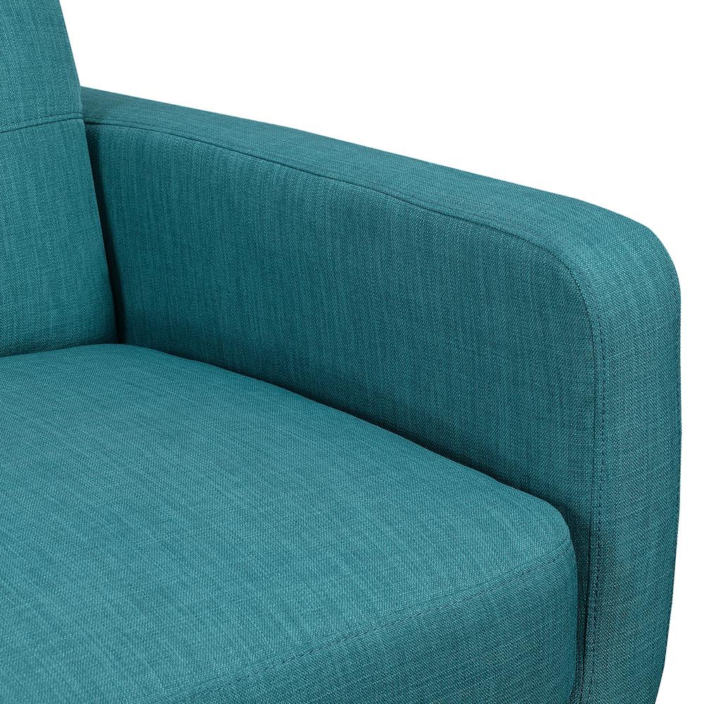 Hailey Sofa & Chair Set in Teal