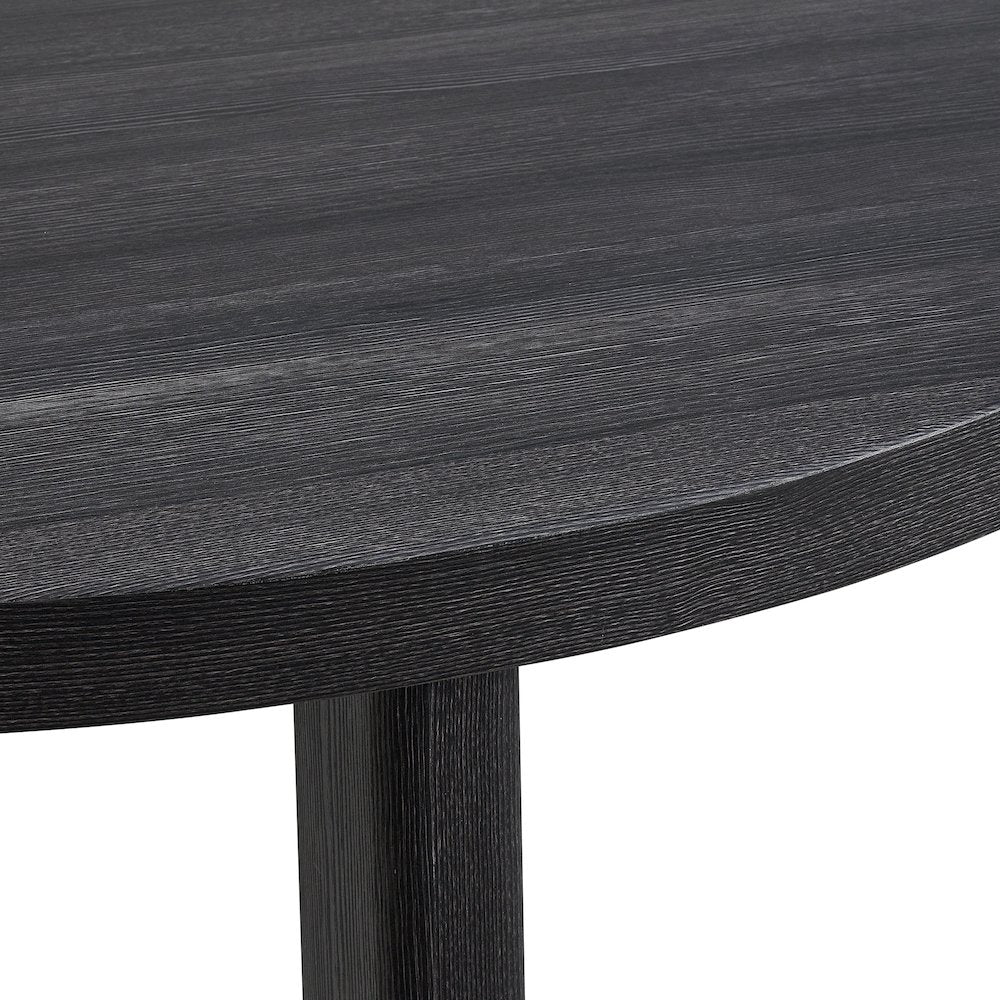 Yorkshire 5PC Counter Set with Table and 4 Chairs in Espresso