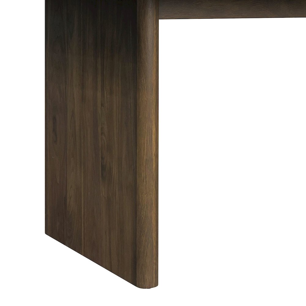 Perth 5PC Standard Height Dining Set in Brown-Table and Four Fabric Chairs