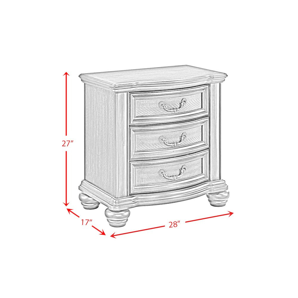 Brunswick King Panel 5PC Bedroom Set in Mahogany