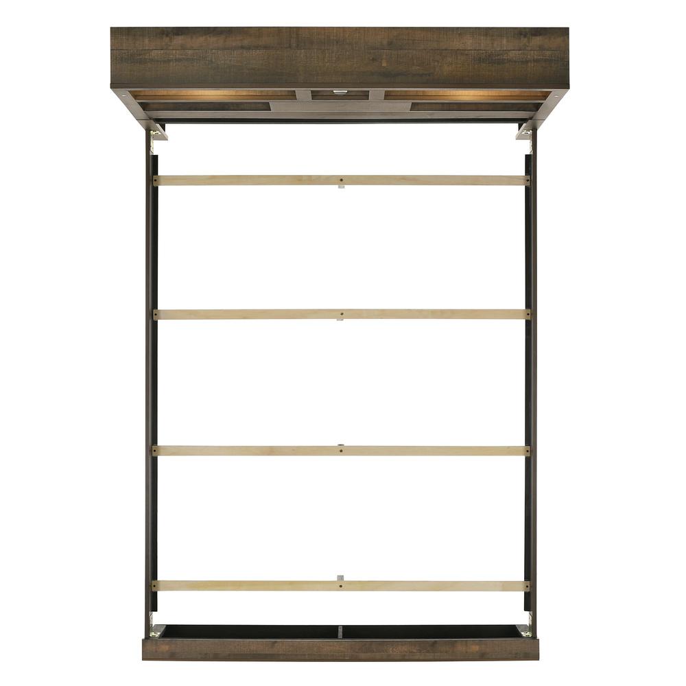 Beckett King Bookcase Panel 5PC Bedroom Set with Bluetooth