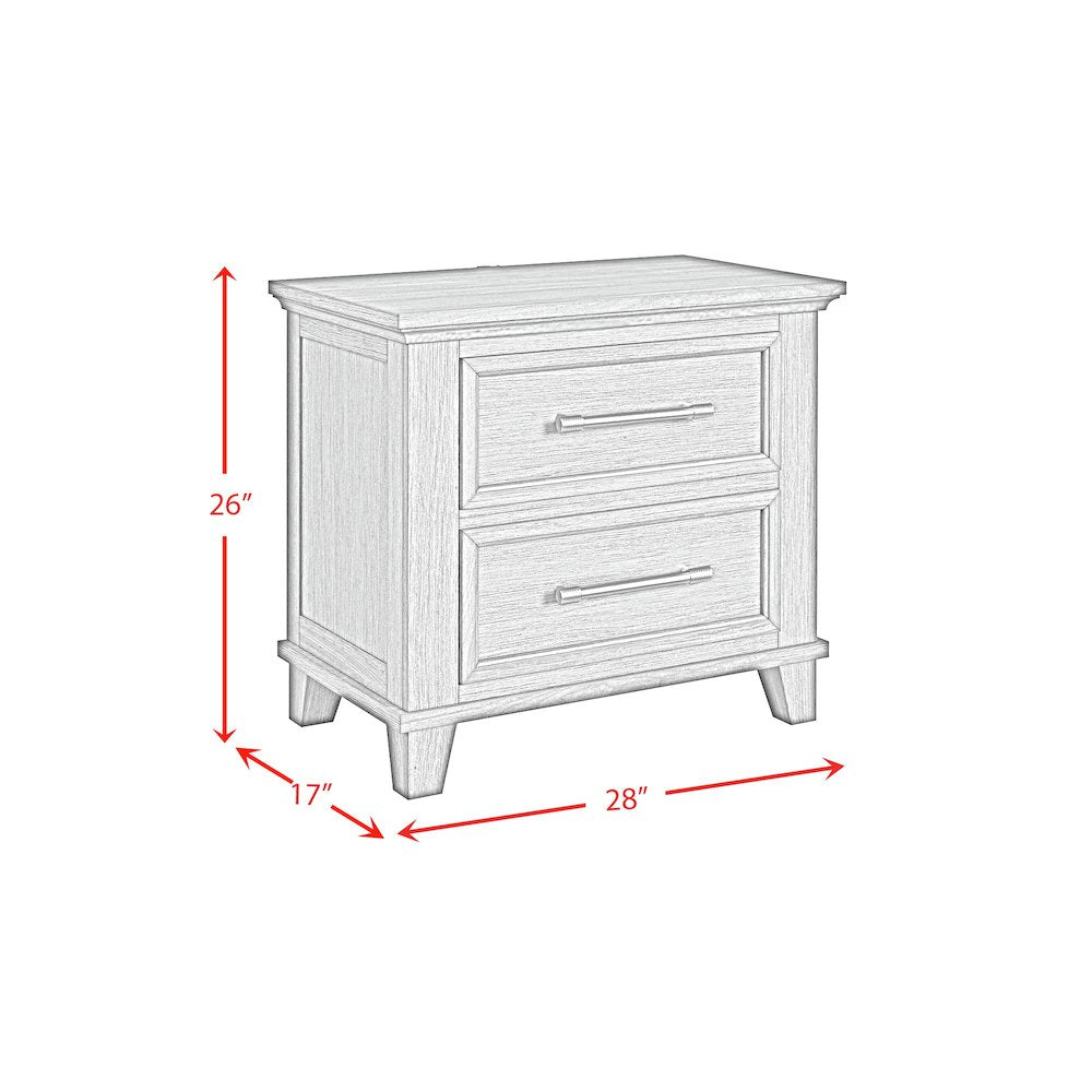 Henrik Queen Storage 5PC Bedroom Set in Grey