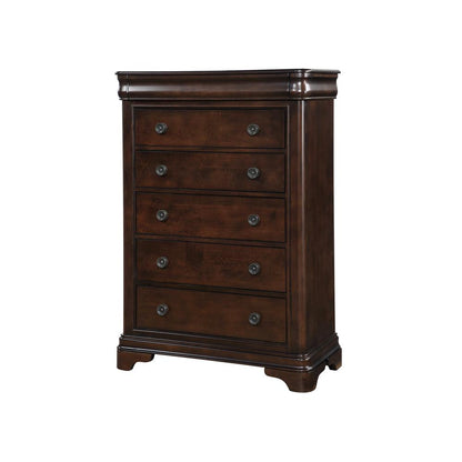 Conley Cherry King Panel 3PC Bedroom Set