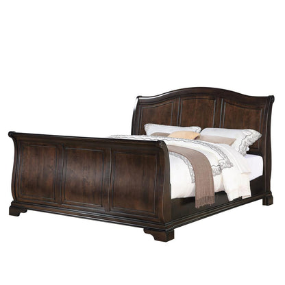 Conley Cherry King Sleigh 5PC Bedroom Set