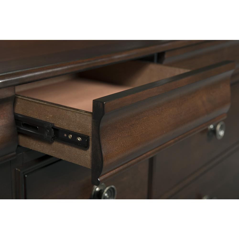 Conley Cherry King Sleigh 5PC Bedroom Set