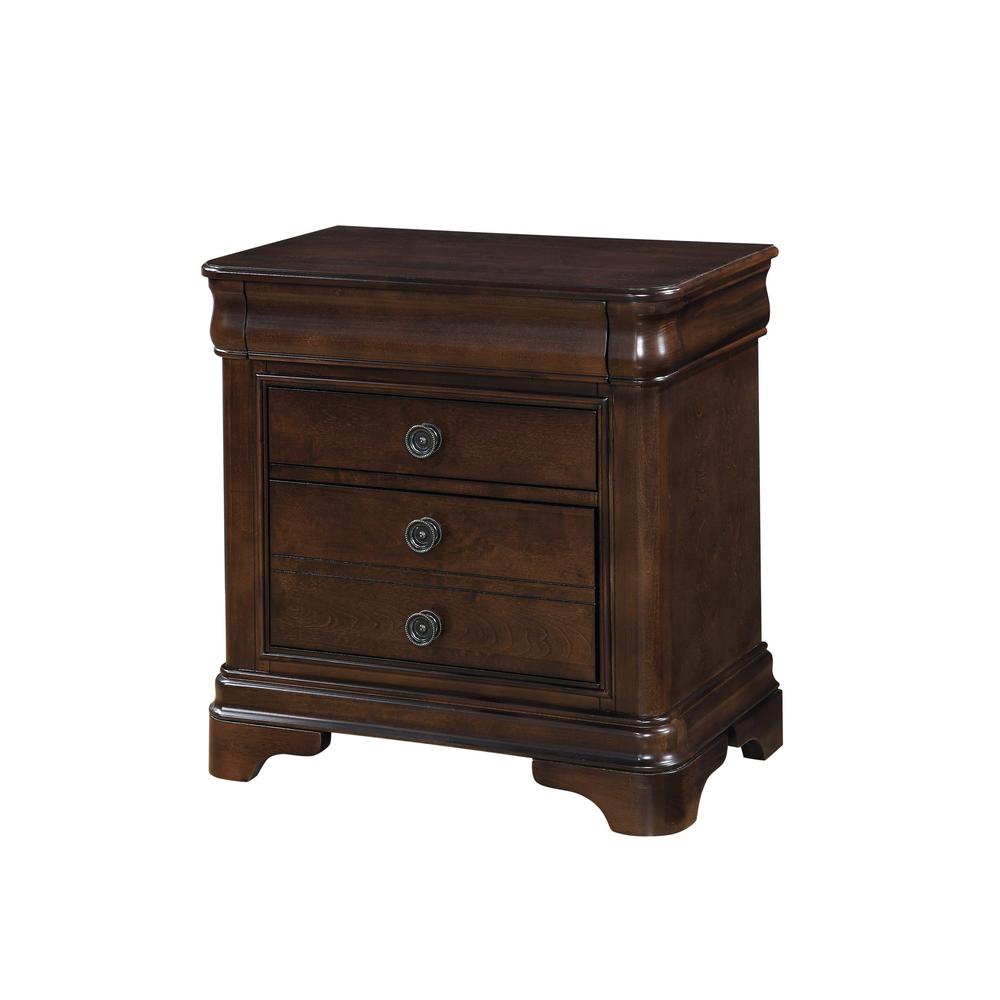 Conley Cherry King Sleigh 5PC Bedroom Set