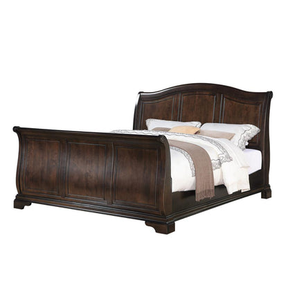 Conley Cherry King Sleigh 6PC Bedroom Set