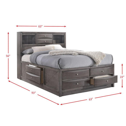 Madison Queen Storage 5PC Bedroom Set