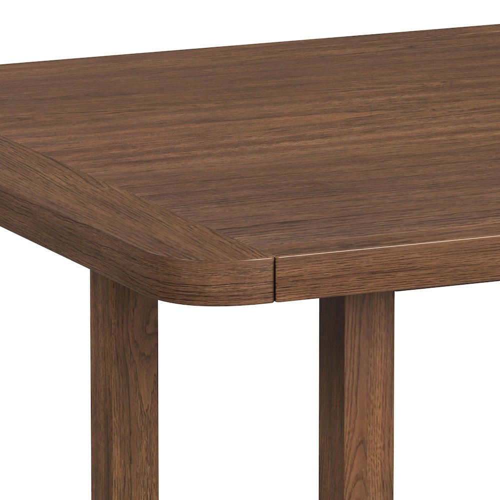 Thorin 5PC Standard Height Dining Set in Brown-Table and Four Chairs