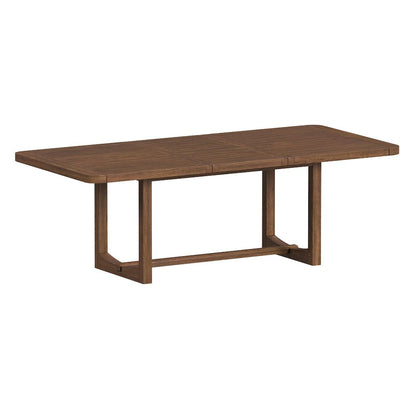 Thorin 7PC Standard Height Dining Set in Brown-Table and Six Chairs