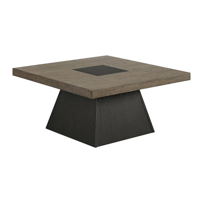 Jemma Coffee Table in Grey and Dark Espresso
