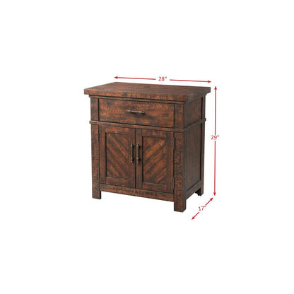 Dex King Platform Storage 4PC Bedroom Set