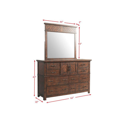 Dex King Platform Storage 4PC Bedroom Set