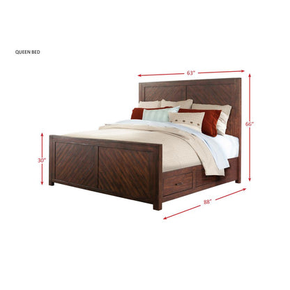 Dex Queen Platform Storage 3PC Bedroom Set