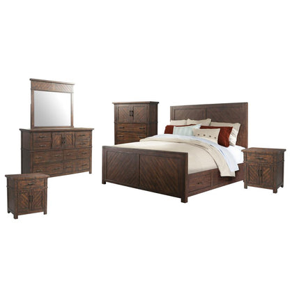 Dex Queen Platform Storage 6PC Bedroom Set