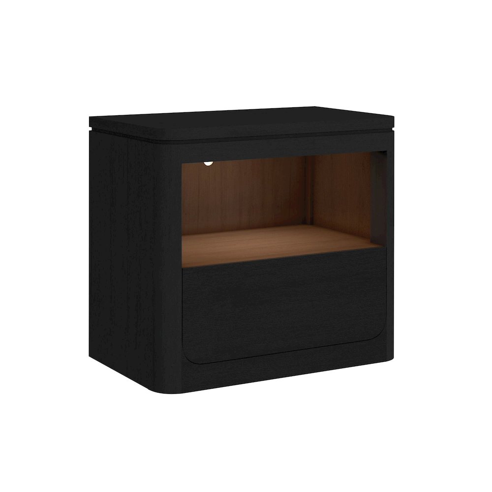 Camelot King UPH 5PC Bedroom Set in Black