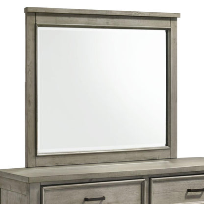 Damen Dresser & Mirror Set in Drift Grey