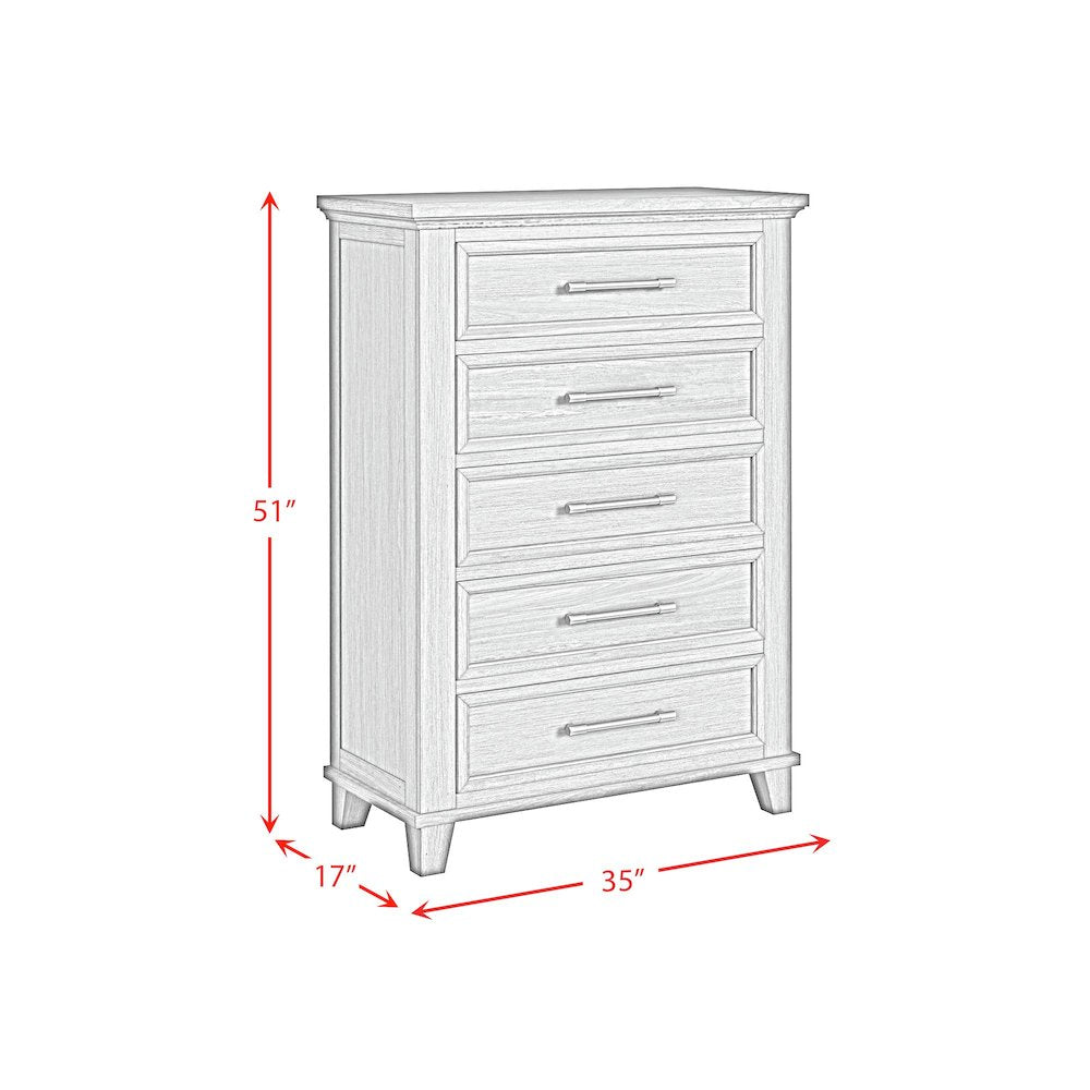 Henrik King Storage 3PC Bedroom Set in Grey