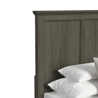 Canterbury Queen Panel 3PC Bedroom Set in Grey