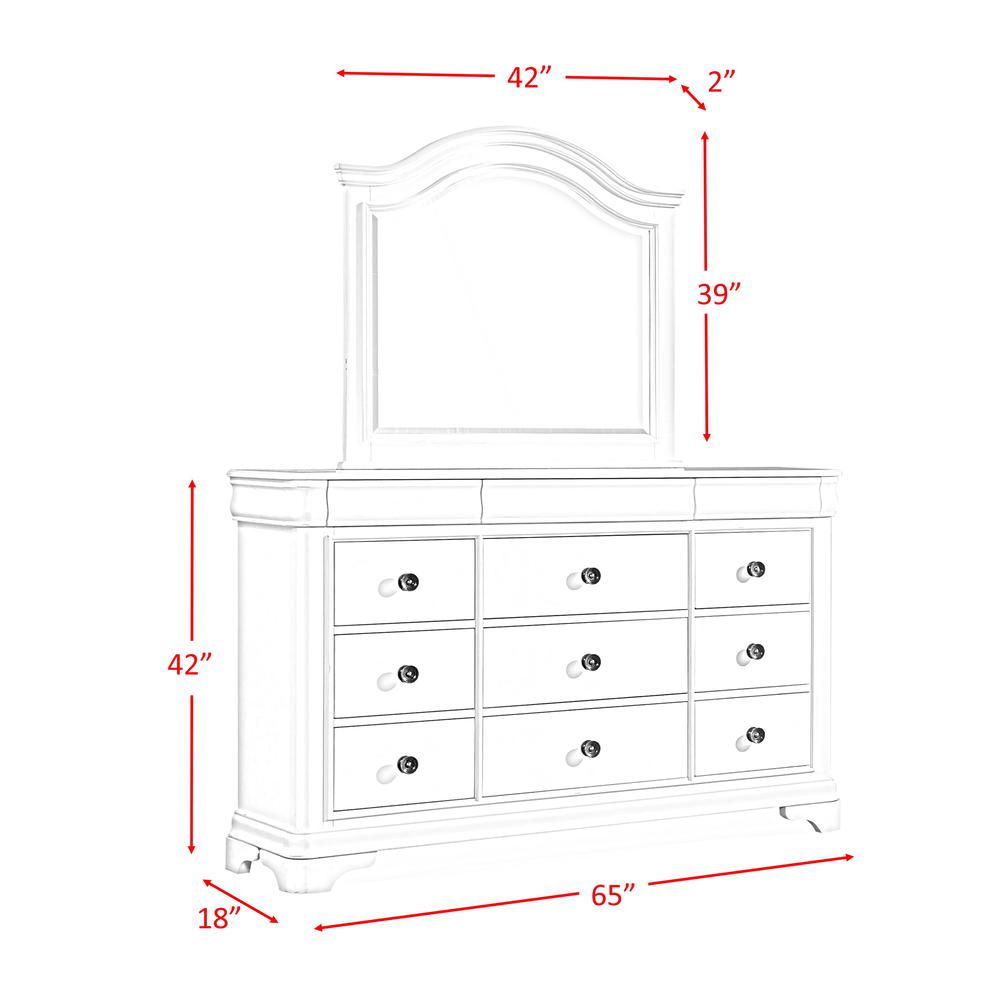 Conley Cherry King Sleigh 5PC Bedroom Set