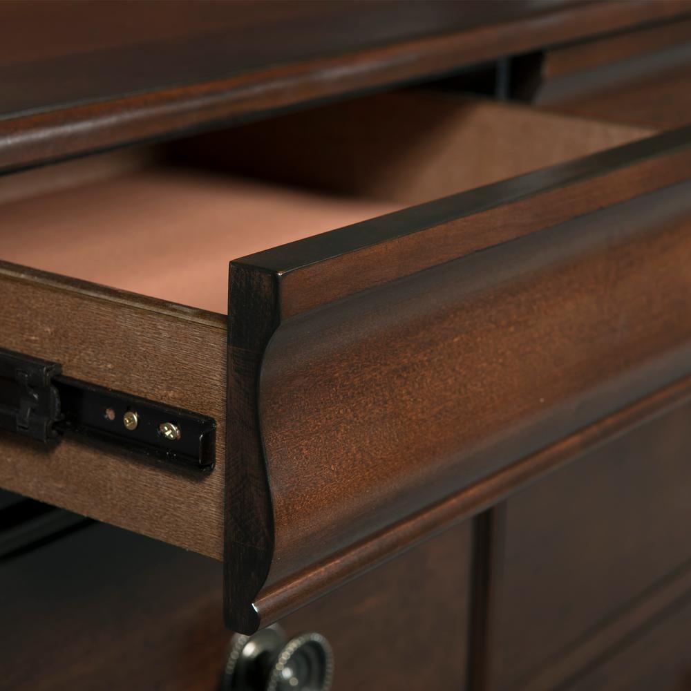 Conley Cherry King Sleigh 5PC Bedroom Set