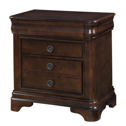 Conley Cherry King Sleigh 5PC Bedroom Set