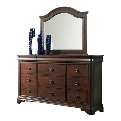 Conley Cherry Queen Panel 5PC Bedroom Set