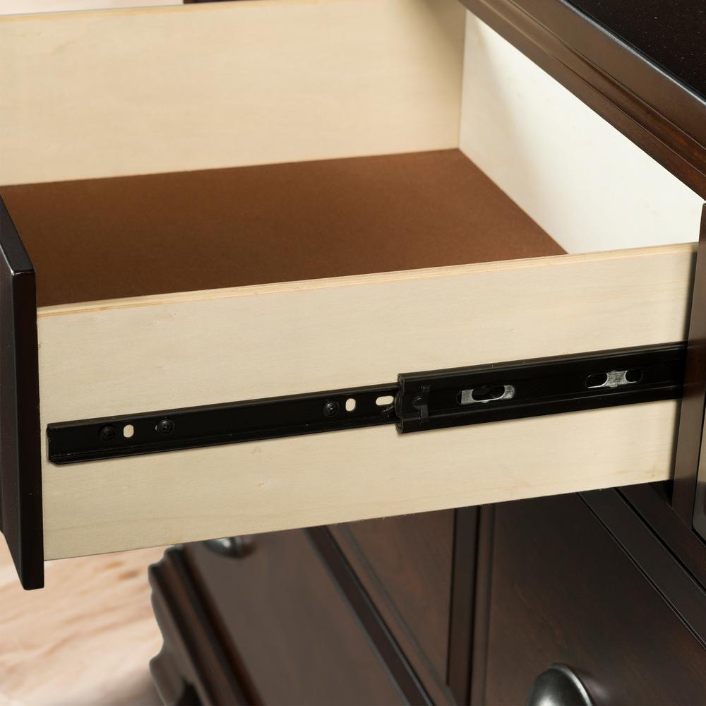 Brinley Cherry Dresser & Mirror Set