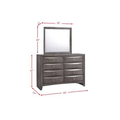 Madison Queen Storage 4PC Bedroom Set