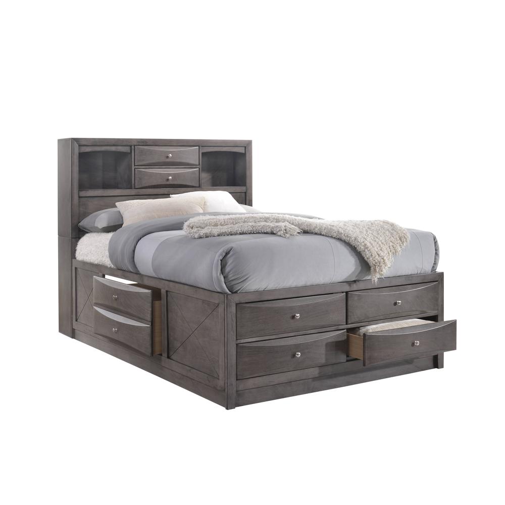 Madison Queen Storage 4PC Bedroom Set
