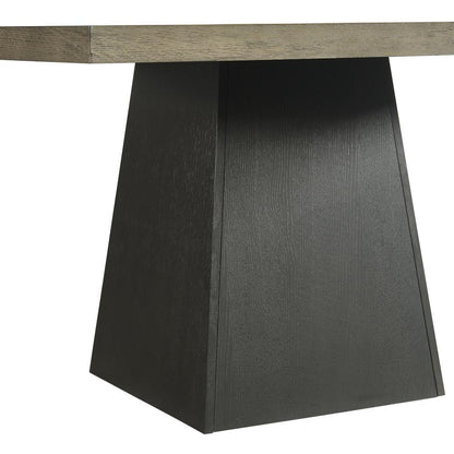 Rizzo 7PC Standard Height Dining Set in Grey-Square Table and Six Chairs