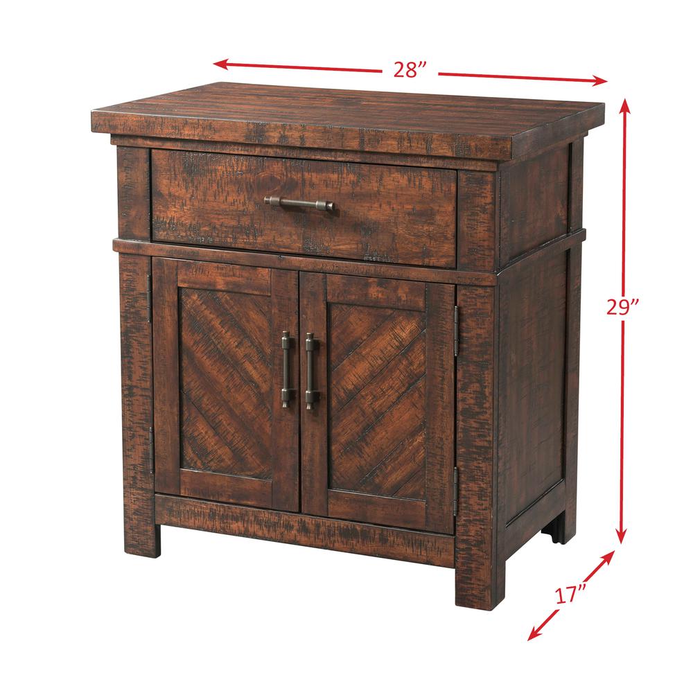 Dex King Platform Storage 4PC Bedroom Set