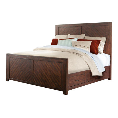 Dex King Platform Storage 4PC Bedroom Set