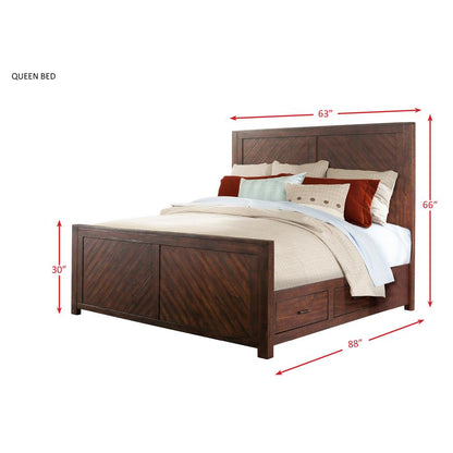 Dex Queen Platform Storage 3PC Bedroom Set