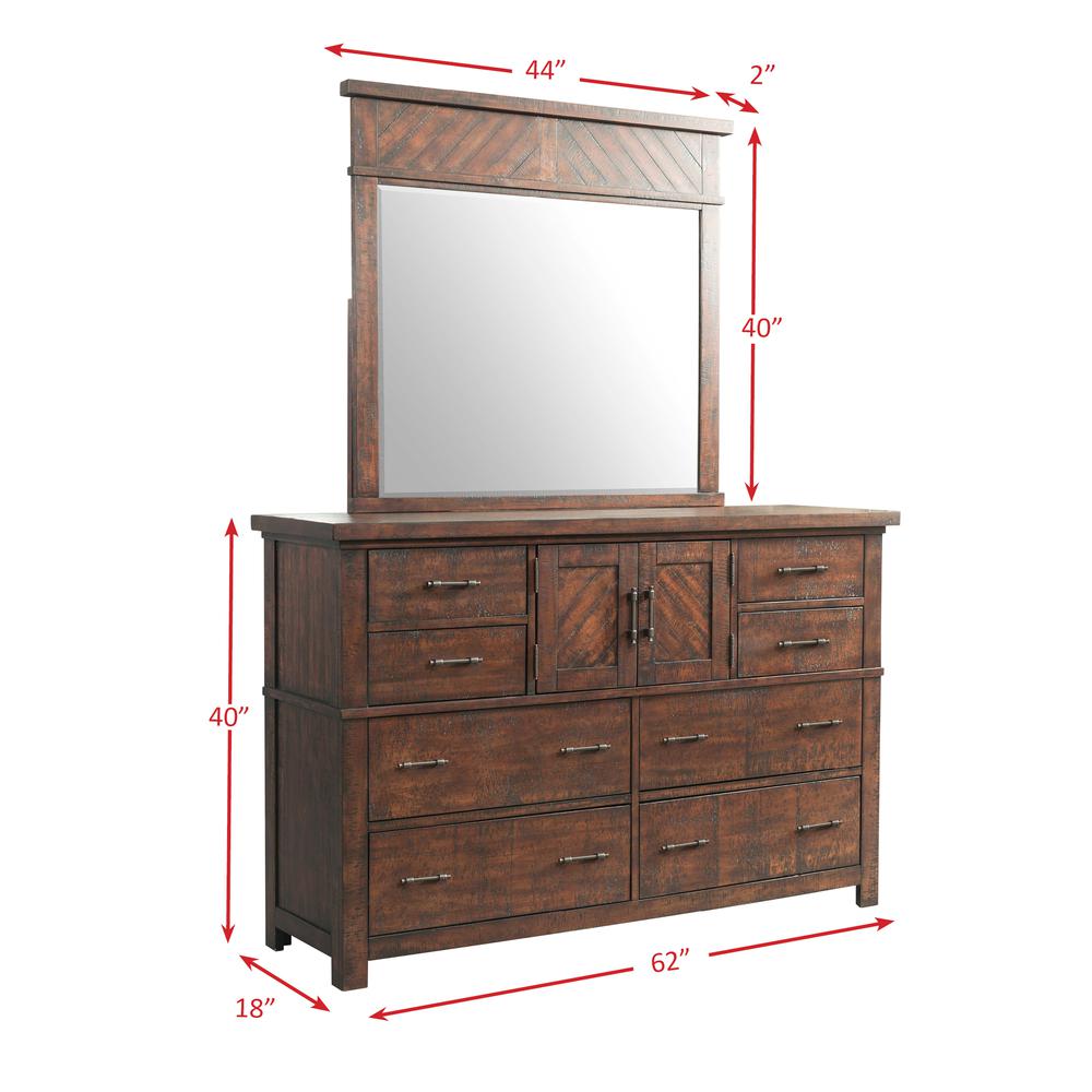 Dex Queen Platform Storage 6PC Bedroom Set