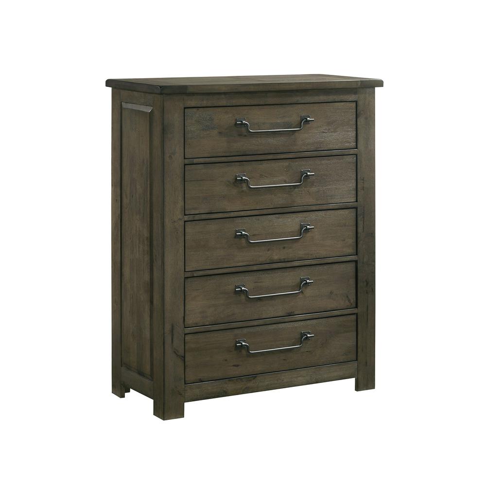Memphis King Panel 5PC Bedroom Set in Grey