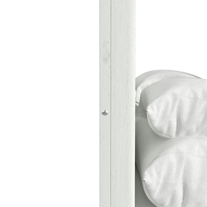 Chett Queen Bed with LED in White