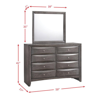 Madison Queen Storage 4PC Bedroom Set