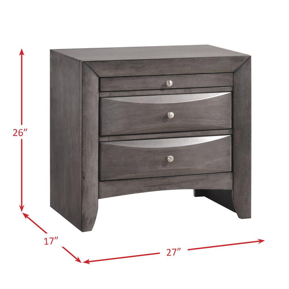 Madison Queen Storage 4PC Bedroom Set