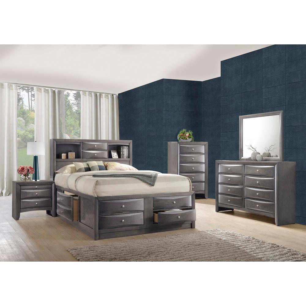 Madison Queen Storage 4PC Bedroom Set