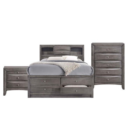 Madison Queen Storage 3PC Bedroom Set