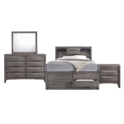Madison Queen Storage 4PC Bedroom Set