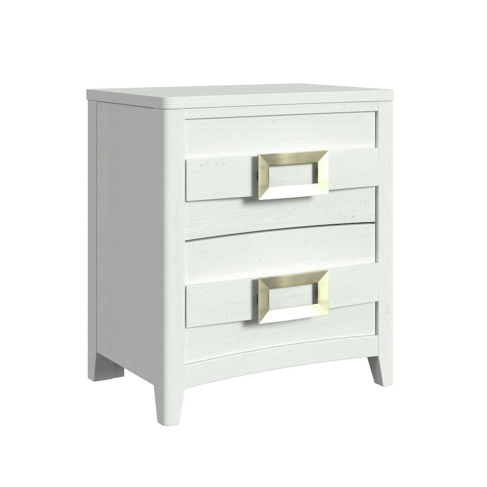 Chett Queen 3PC Bedroom Set with LED in White