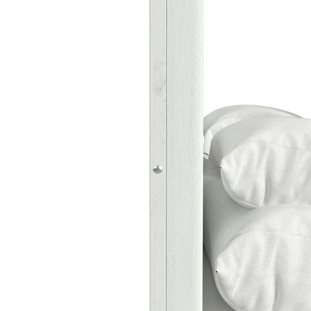 Chett King 5PC Bedroom Set with LED in White