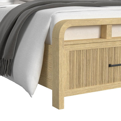 Woodridge Twin Storage Bed in Natural